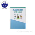 Game board di cartone personalizzato Animal Alphabet Flash Card